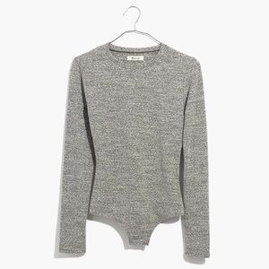 Crewneck Thong Bodysuit